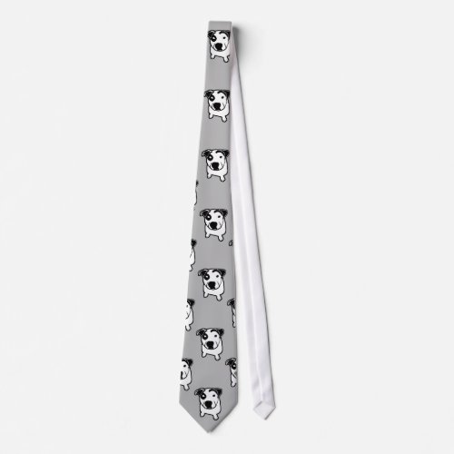Pit Bull T_Bone Graphic Neck Tie