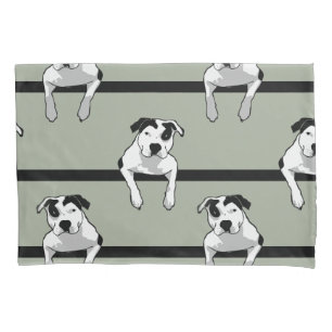 Pit Bull T-Bone Graphic Pillowcase