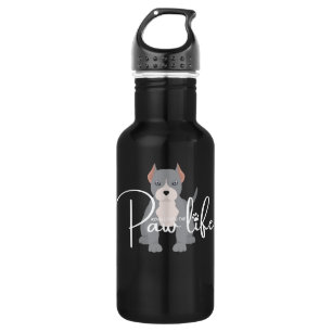 Pit bull T-Shirt Stainless Steel Water Bottle