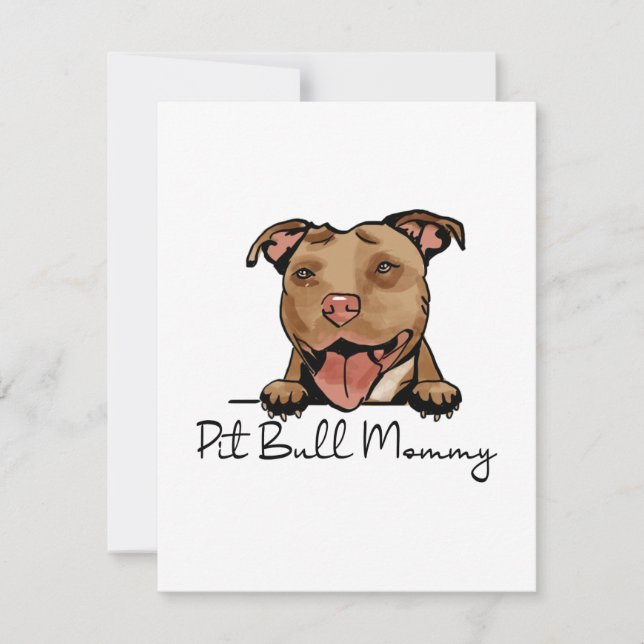 Pit Bull Terrier Mommy (Front)