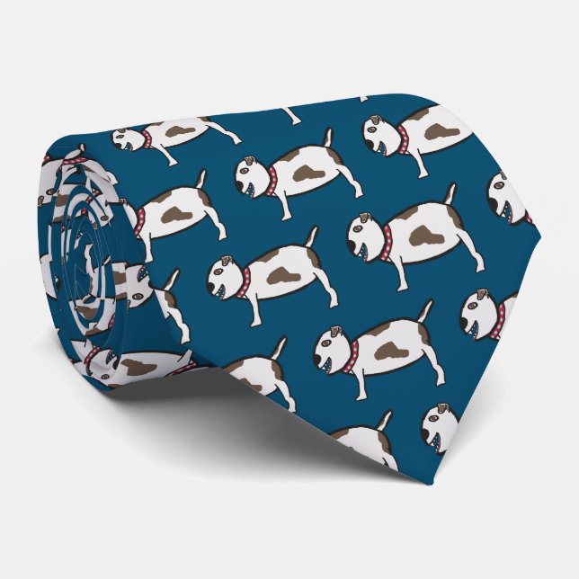 Pit Bull Terrier Neck Tie (Rolled)
