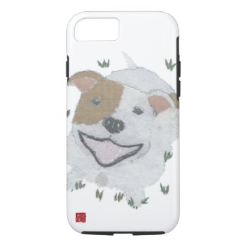 Pit Bull Terrier  Pittie  Pitbull  Dog Iphone 8/7 Case by BlessHue at Zazzle