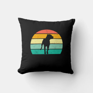 Pit Bull Throw Pillow