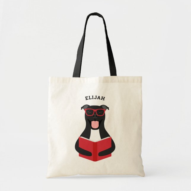 Pit Bull Tote Bags (Front)