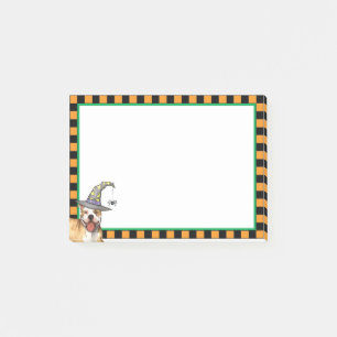 Pit Bull Witch Post-it Notes