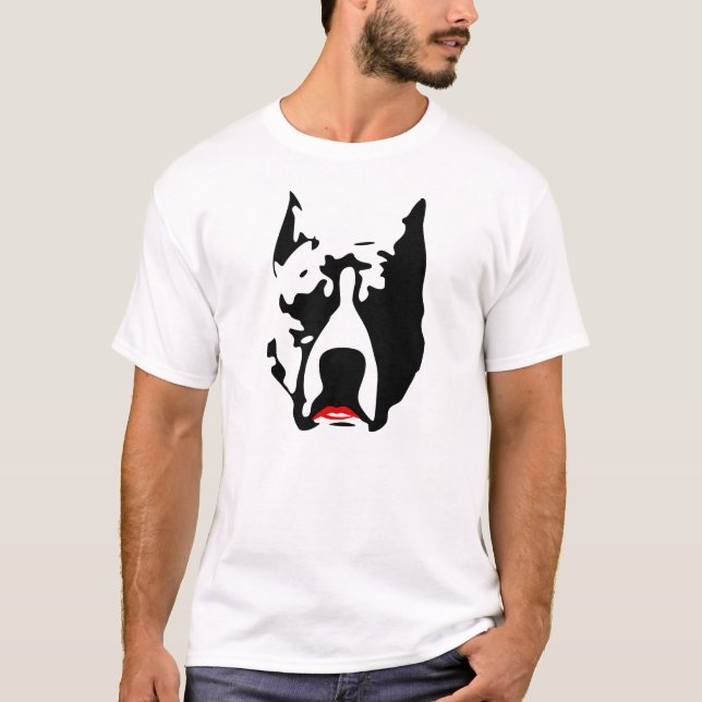 Pit Bull with Lipstick T-Shirt (Front)