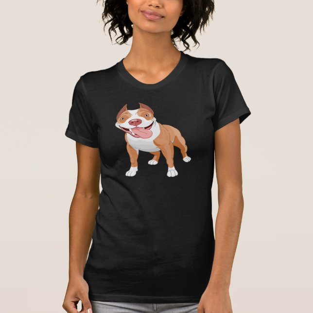 Pit Bull Womens T-Shirt (Front)