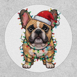 Pit Bull Wrapped in Christmas Lights Dog lovers Patch