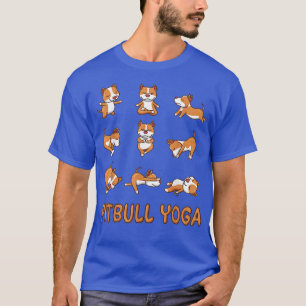 Pit Bull Yoga  Pitbull Yoga Pose Meditation T-Shirt
