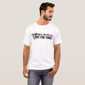 Pit Bulls are for Hugs, not Thugs T-Shirt (Front Full)