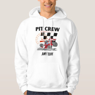 Pit Crew Birthday Party Theme Race Cars Matching Hoodie