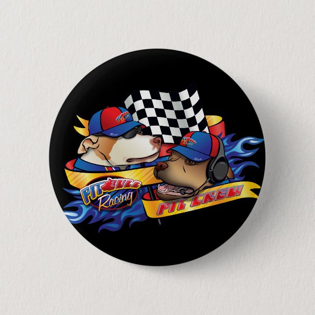 Pit Crew Button (Front)