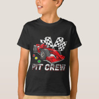 Pit Crew Car Racing Checkered Flag Racing Formula 