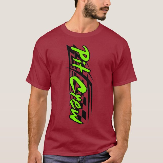 Pit Crew Racing Gear Race Team T-Shirt (Front)