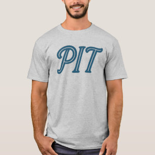 PIT Pittsburgh PA Airport Code – Steel City Travel T-Shirt