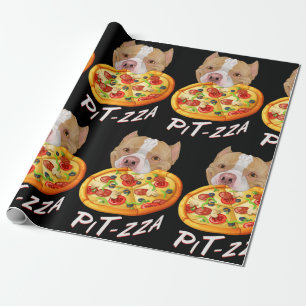 Pit-zza! Pit Bull & Pizza T-Shirt Coffee Mug Wrapping Paper