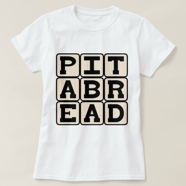 Pita Bread, Leavened Bread T-Shirt (Design Front)