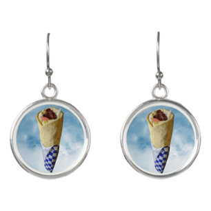 Pita Gyros Earrings