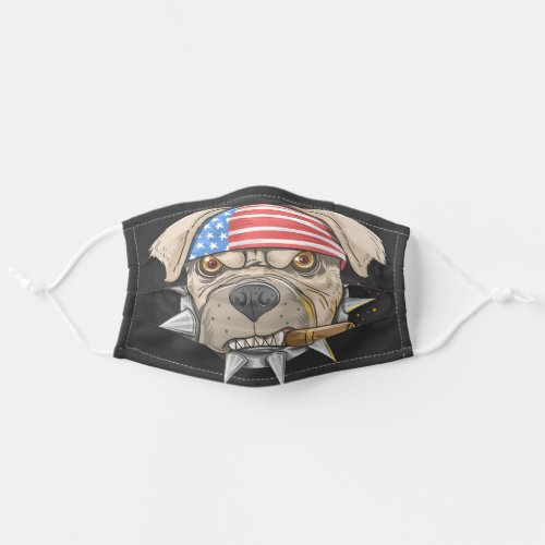 Pitbull Adult Cloth Face Mask