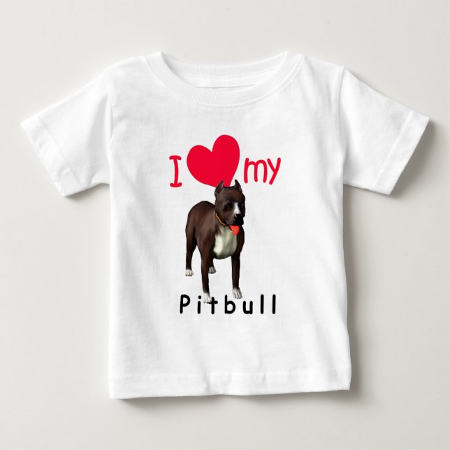 Pitbull Baby T-Shirt (Front)
