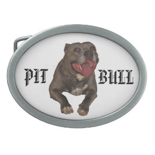Pitbull Belt Buckle