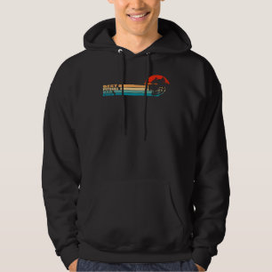 Pitbull Best Dog Dad Ever Vintage Father S Day Ret Hoodie