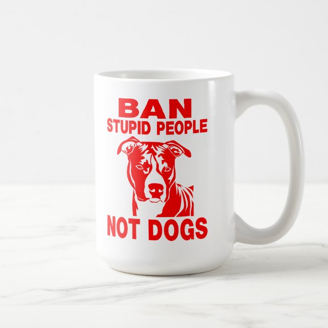 PITBULL COFFEE MUG (Right)