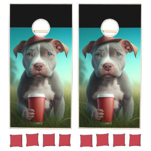 Pitbull Cornhole Set