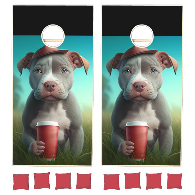 Pitbull Cornhole Set (Set)