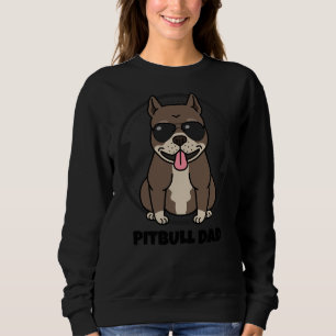 Pitbull Dad 244 Sweatshirt