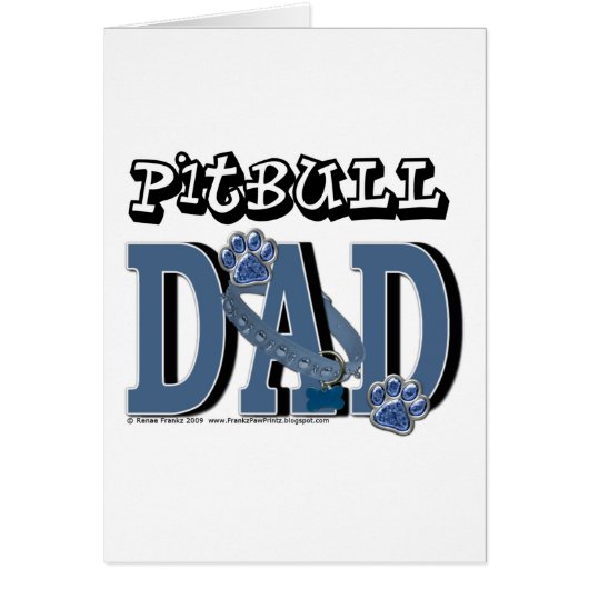 Pitbull DAD Cards (Front)