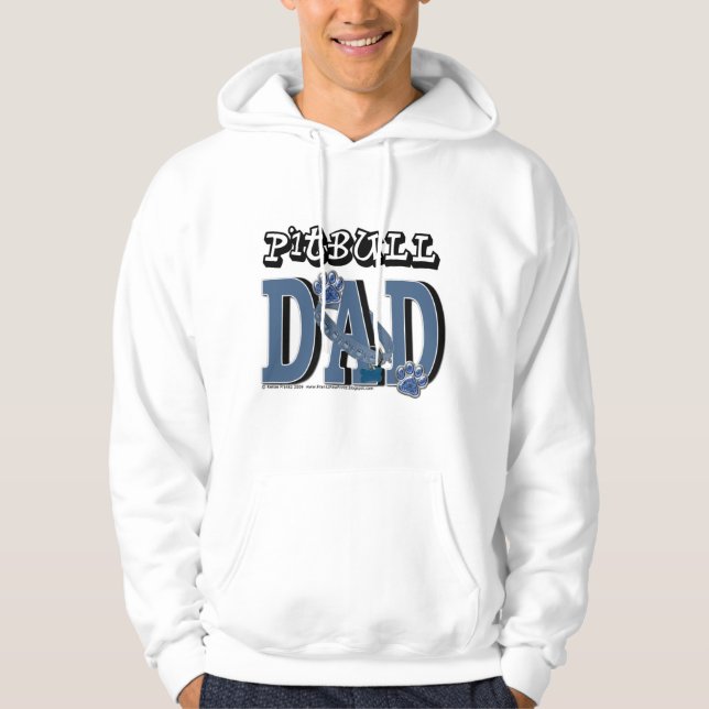 Pitbull DAD Hoodie (Front)