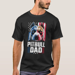 pitbull dad mens T-Shirt