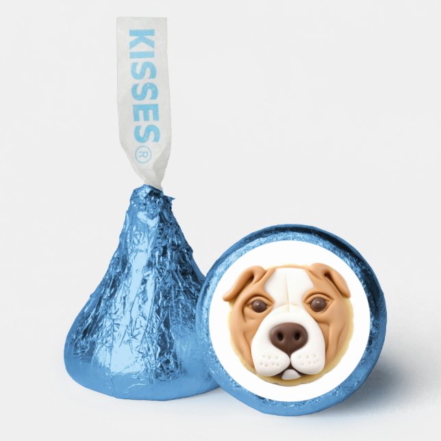 Pitbull Dog 3D Inspired Hershey®'s Kisses® (Front)