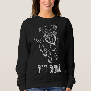 Pitbull Dog 42 Sweatshirt