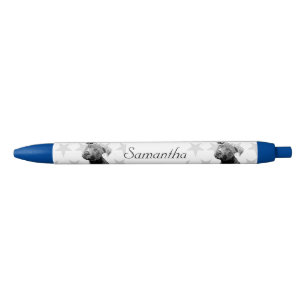 Pitbull dog Blue personalized pen