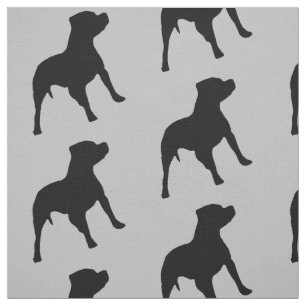 Pitbull Dog Fabric