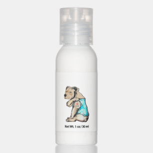Pitbull Dog I Love Dad Tattoo Funny Family Hand Lotion