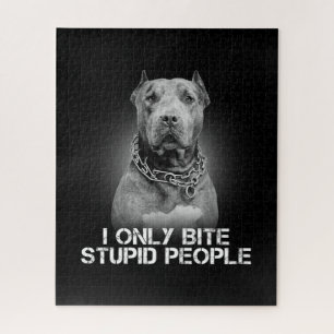 Pitbull Dog Jigsaw Puzzle