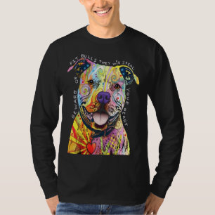 Pitbull Dog Lovers I Love Pitbull T-Shirt