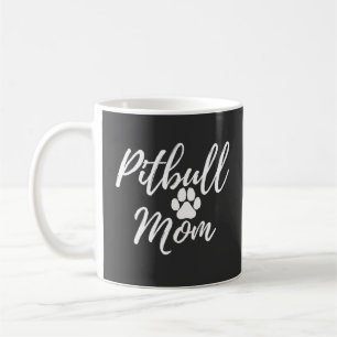 Pitbull Dog Mom Mother Gift for Dog Lover Coffee Mug