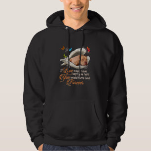 Pitbull Dog Paw Love Loss Of Dog Beautiful Pet Mem Hoodie