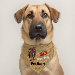 Pitbull Dog Pet Bandana Collar