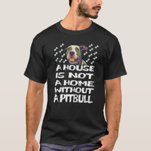 Pitbull Dog Pit Bull Terrier Rescue Mom Dad T-Shirt