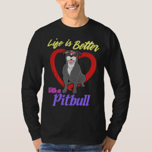 Pitbull Dog Rescue Dog Lover 1 T-Shirt