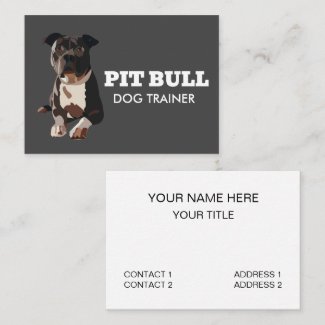 Pitbull Dog Trainer
