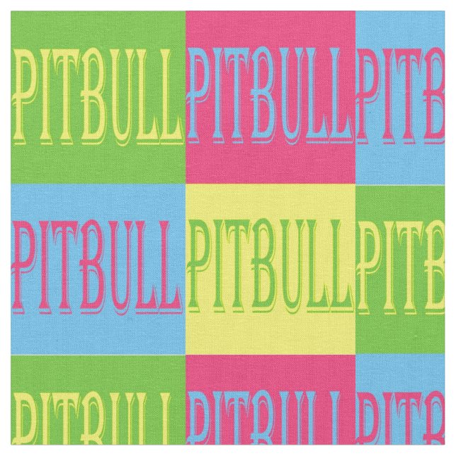 Pitbull fabric (Close Up)