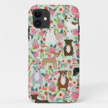 Pitbull Floral Iphone Case - pitbull phone case,