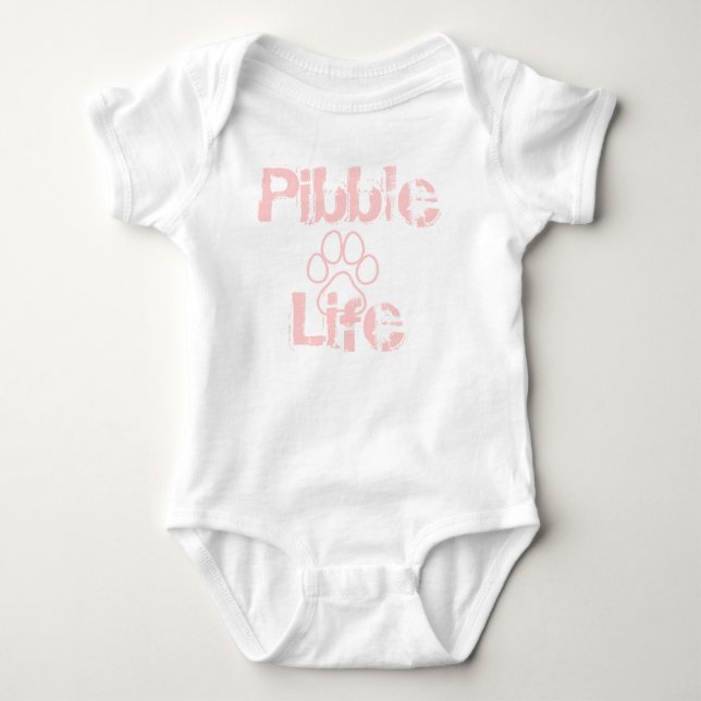 Pitbull four life T-Shirt (Front)