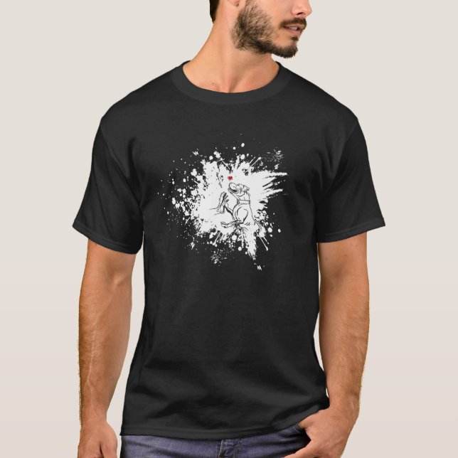 Pitbull Funny Pitbull Dog Lover T-Shirt (Front)